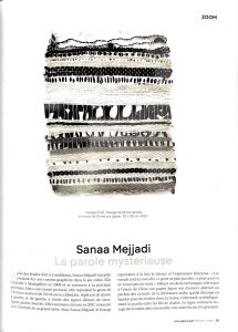 Article dans Atelier d'art de France Fevrier 2025