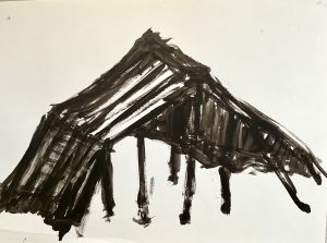 Sanaa Mejjadi, Sans titre D-08 (2021)